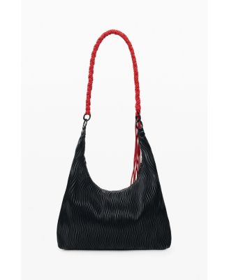 Women's Medium bag with embossing