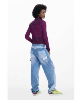 Men's Patch denim trousers