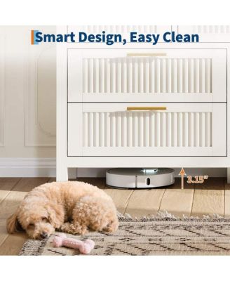 7-Drawer Modern Fluted Dresser Bedroom Chest, Fluted Drawers with Metal Handle, Large Storage Cabinet for Nursery, Living Room