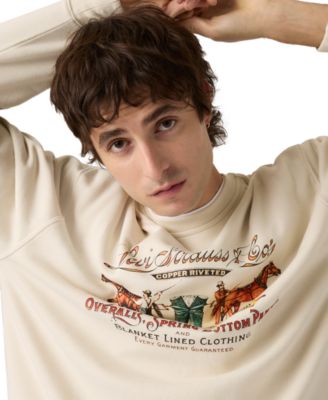 Men's Crewneck Long-Sleeve Sweatshirt