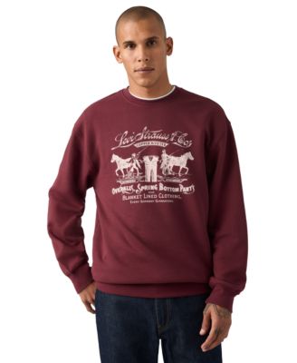 Men's Crewneck Long-Sleeve Sweatshirt