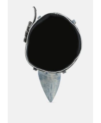 Womens Cornik Multi Color Stones Denim Boots