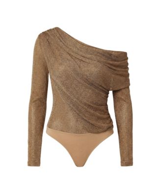 Women's Opulent Metallic Bodysuit