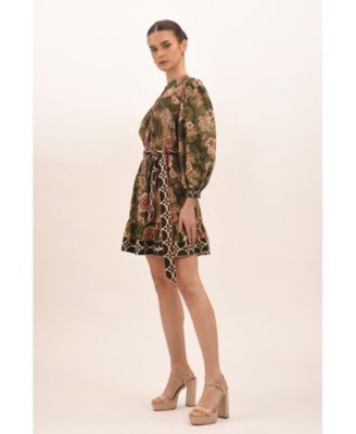 Women's Rosette Mini Dress