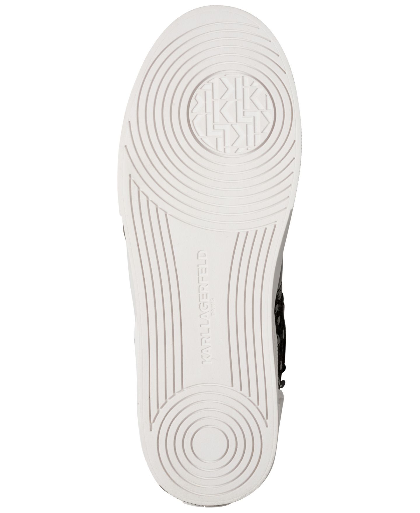 Женские кроссовки KARL LAGERFELD PARIS Mablyn Lace-Up, цвет: Чёрный — фото 5