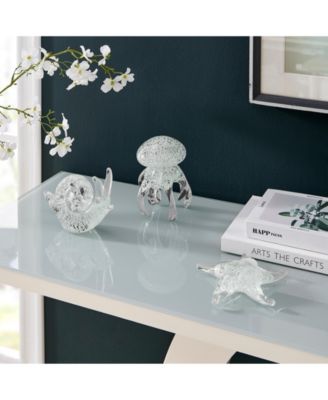 Lorelei Glow-in-the-Dark Glass Sculpture