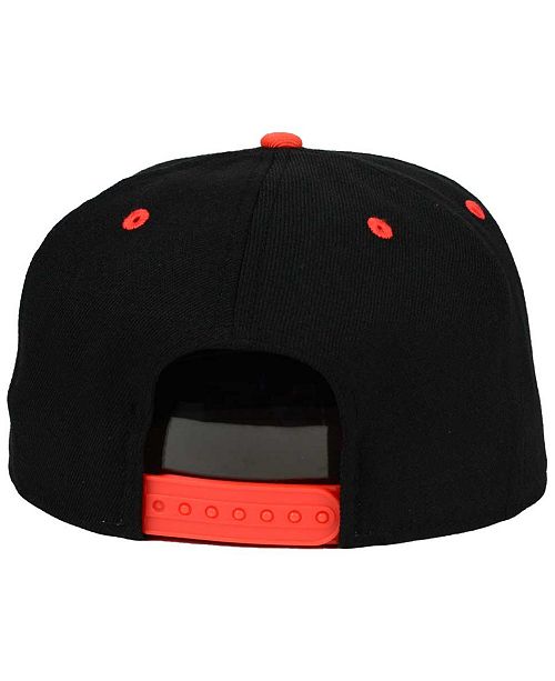 New Era Anaheim Ducks Black White Team Color 9FIFTY Snapback Cap