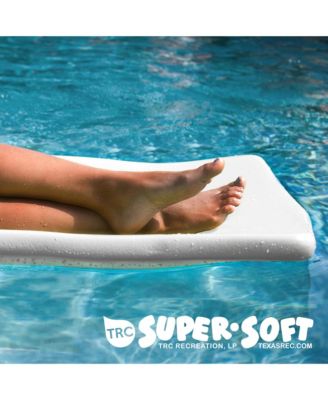 Sunsation 1.75" Thick Foam Lounger Raft Pool Float, Green Leaf