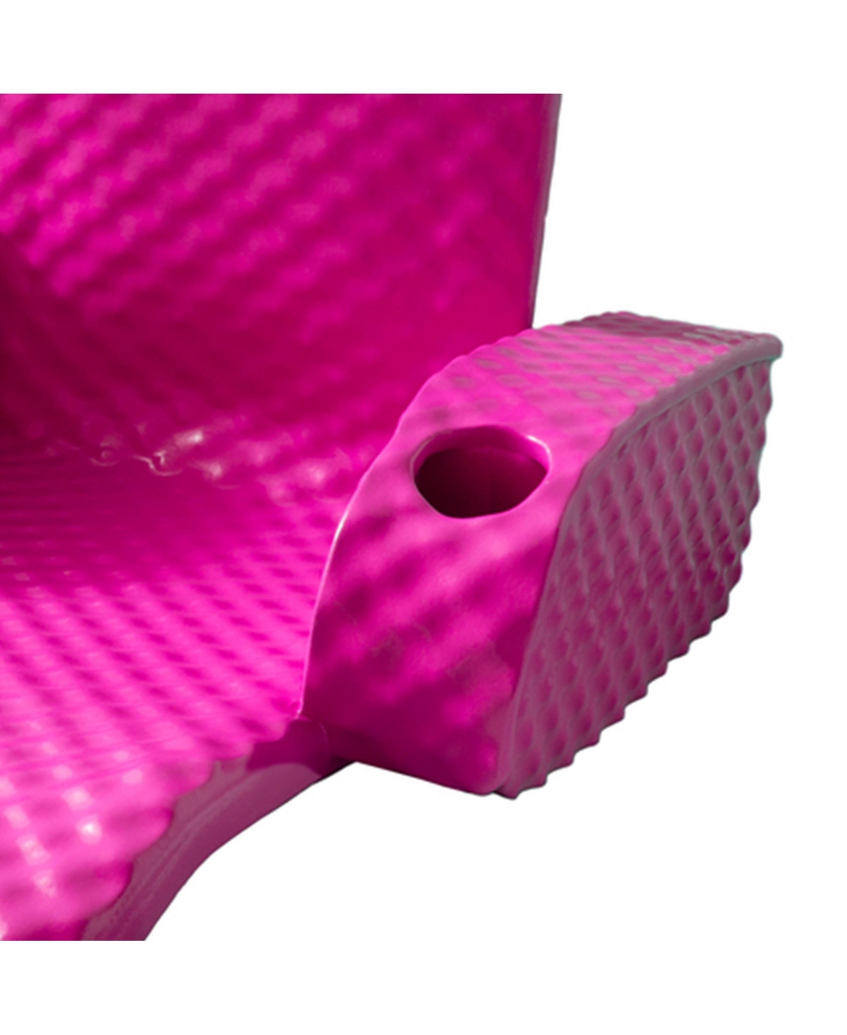 Trc Recreation Folding Baja Chair Swimming Pool Float Armchair, Flamingo Pink