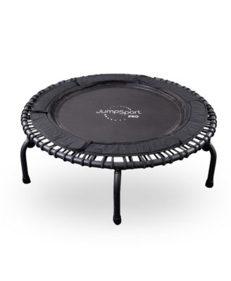 570 PRO Indoor Durable Lightweight 44-Inch Fitness Trampoline, Black