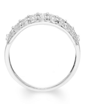 Diamond Band Ring (1/4 ct. t.w.) in 10k White Gold