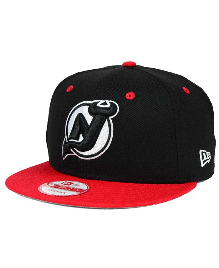 Youth Black New Jersey Devils Foam Front Trucker Snapback Hat