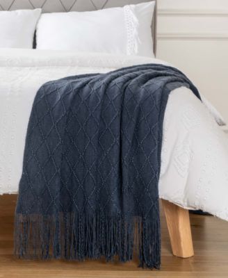 Texture Triple Zig-Zag Lightweight Throw, 50" x 60"