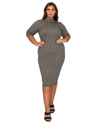 Plus Size Gallarda Midi Dress