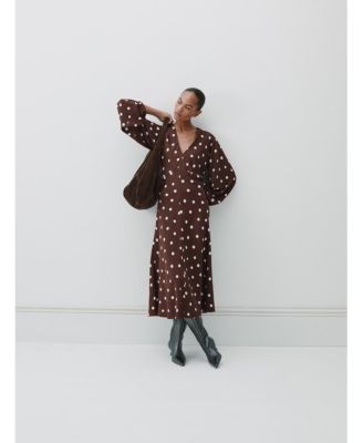 Women's Grace V-Neck Long Sleeve Dress