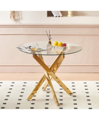 Mid-Century Glass Top Dining Set