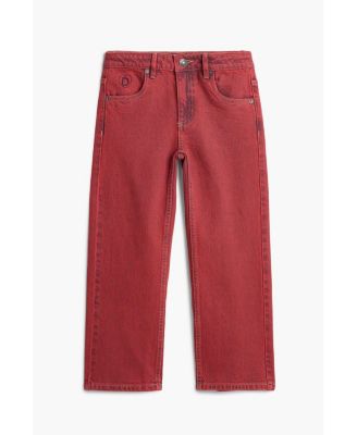 Girls Girls's Washed-effect jeans