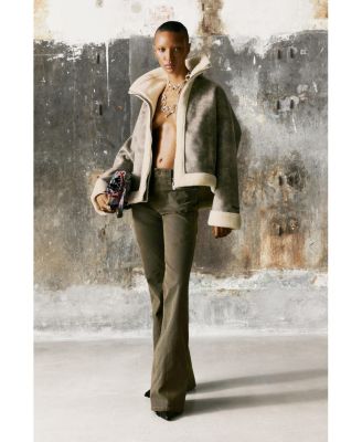 Women's FLARED LONG TROUSERS