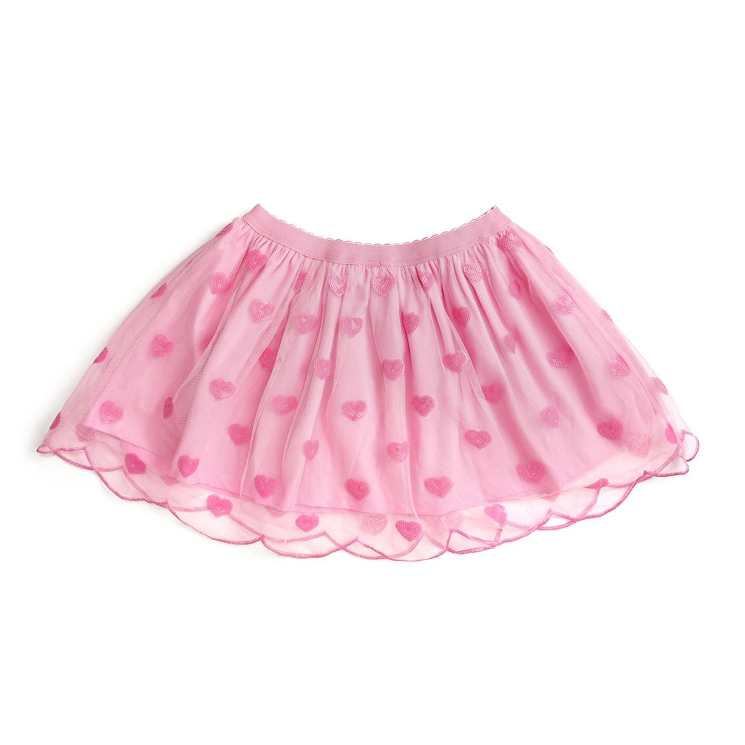 Baby Girls Mini Sequin Hearts Tutu