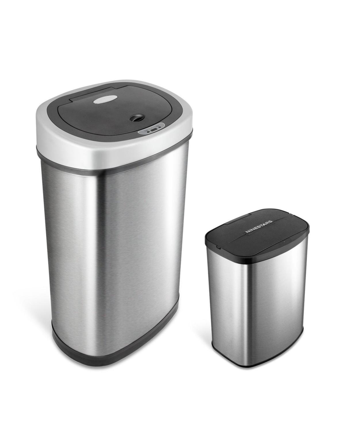 Ninestars Rectangular Motion Sensor Trash Can 13.2 Gallon & Gallon