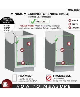 14.71" Pullout Kitchen Cabinet Drawer w/ Soft-close, 4WDB-15SC-1