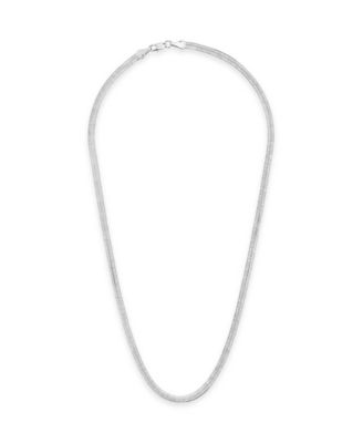 Thick Herringbone Chain Necklaces