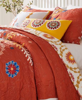 Topanga Bohemian Floral 5-Pc. Quilt Set, Full/Queen