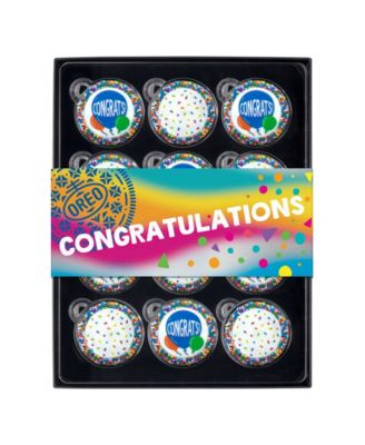 Congratulations Chocolate Cookies Box, 12-Pc.