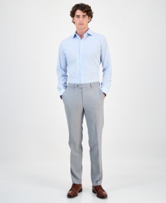 Men's Slim-Fit Vine Print Dress Shirt, Created for Macy's