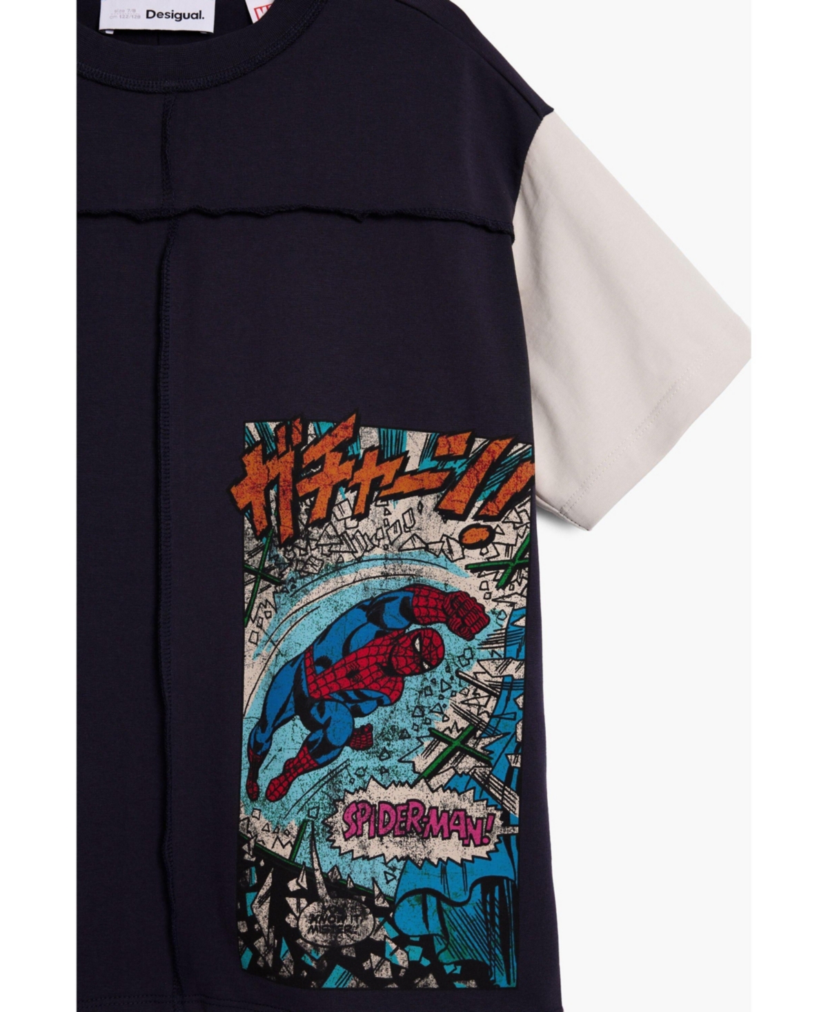 Desigual Boys Boys's Spiderman Comic T-Shirt