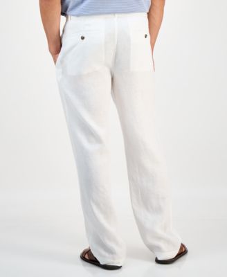 Men's 100% Linen Pants, Created for Macy's