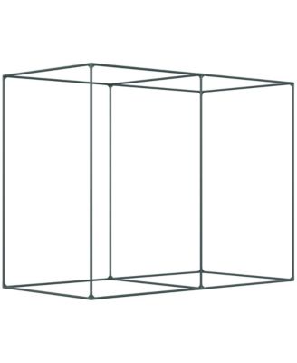 6 x 3ft Crop Cage, Double Doors Plant Protection Tent,