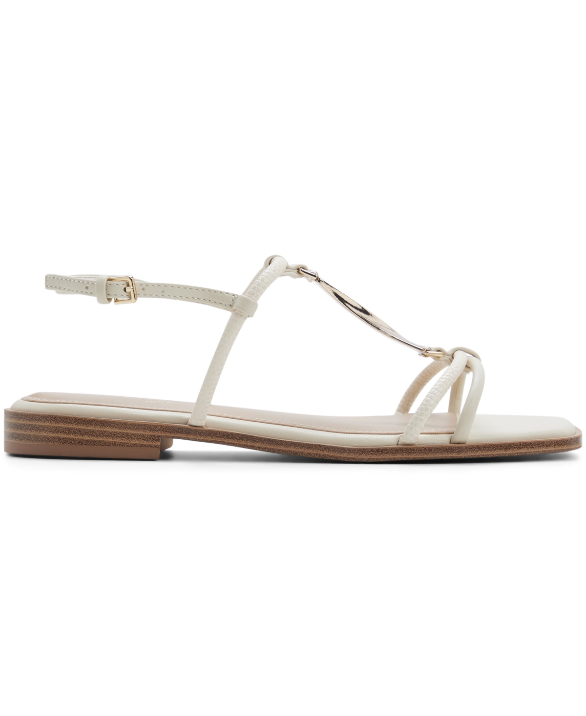 Aldo Women's Ebaeryn Square T-Strap Flat Sandals