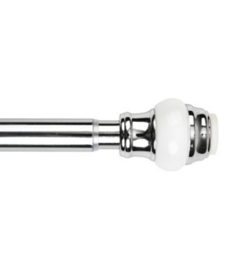 Adjustable Shower Curtain Rod 42” -72”, Spring tension Stainless Steel Telescoping Rod, Heavy Duty, Rust Resistant