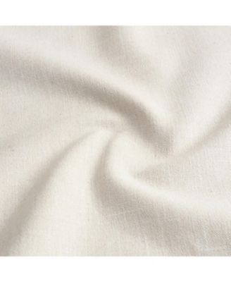 Streamdale Queen Size Linen Upholstered Bed Frame with Curved Headboard, Beige