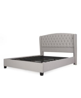 Modern Upholstered Queen Platform Bed