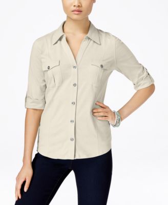 macy's style & company tops