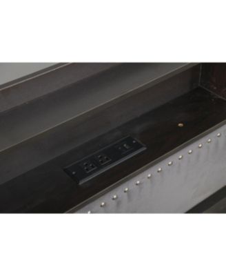 Streamdale Twin Size Upholstered Daybed with LED & Charging Station