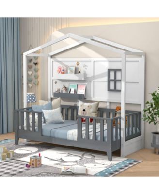 2PCS Outdoor Beach Lounge Chair Folding Chaise Lounge with Pillow