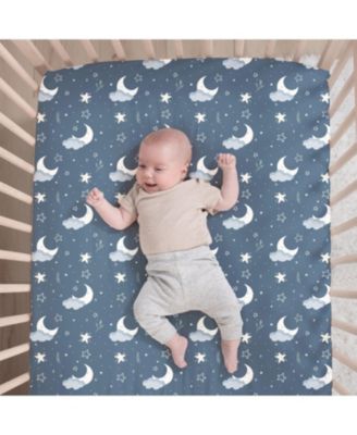 Crib Bedding Set for Baby Boys and Girls, Celestial Serenity, 3 Pieces