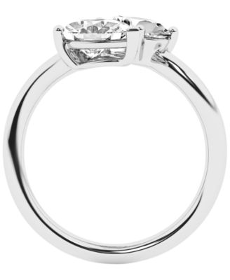 Lab Grown Diamond Ring (2 ct. t.w.) in 14k White Gold