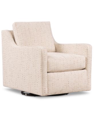 Triana 30" Fabric Accent Swivel Chair