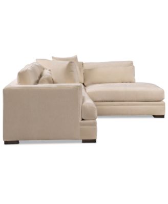 Triana 2-Pc. Fabric Chaise Sectional Sofa