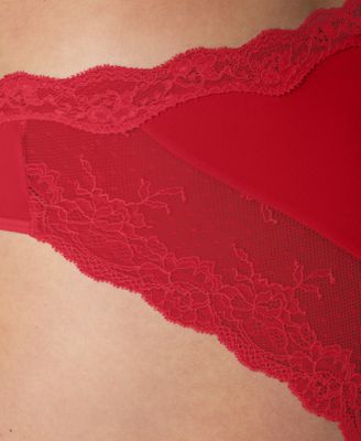 Women's Everyday Pretty Lace Cheeky Bikini Panty DMPLBK