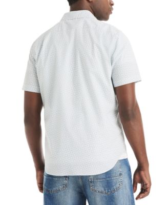 Men's Printed Collared Shirt