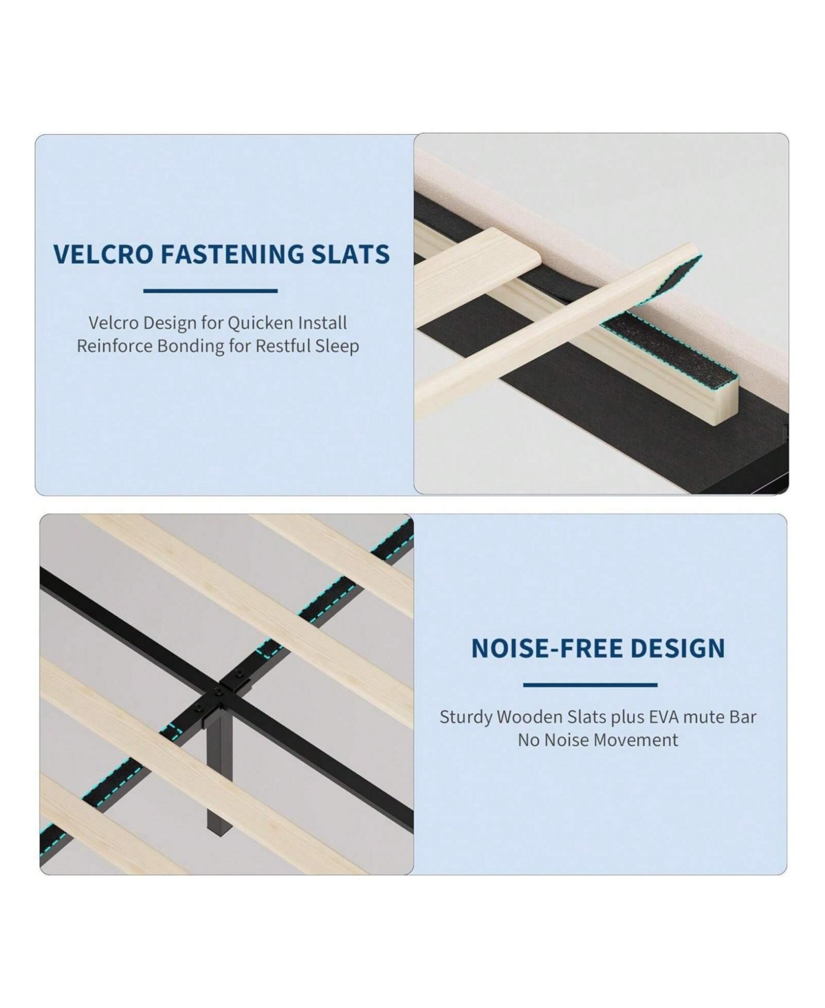 gaomon Upholstered Led Bed Frame with Headboard and Footboard Velvet Princess Platform Bedframe for Kids or Girls Wooden Slats Support No Box Spring