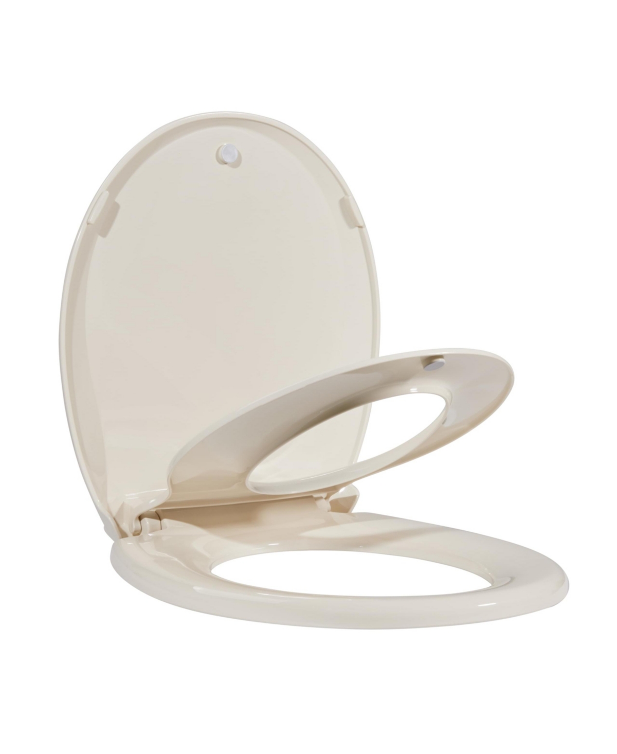 gaomon Toilet Seat, Round Seat with Toddler Built in, Potty Training Fits Both Adult and Child