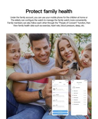 AMOLED Health Smart Band: HD Display + Bluetooth + Full Health Monitoring