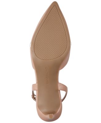 Women's Pracen Bow Slingback Kitten Heel Pumps