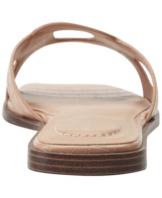 Women's Vienma Square Toe Slide Flat Sandals